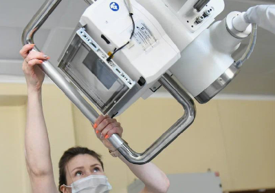 В детской больнице заработал уникальный рентген-аппарат с функцией «сшивки»  В детской больнице заработал уникальный рентген-аппарат с функцией «сшивки»