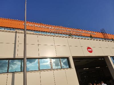 Открытие флагманского центра экстренной помощи в Москве. Открытие флагманского центра экстренной помощи в Москве.