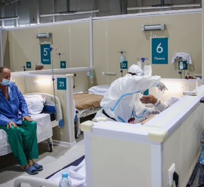 В российских регионах растет число заболевших COVID-19