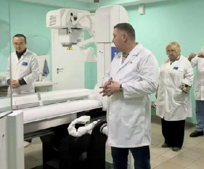 Новое оборудование в больнице под Саратовом позволило пройти 9 тысячам пациентам рентген-обследование