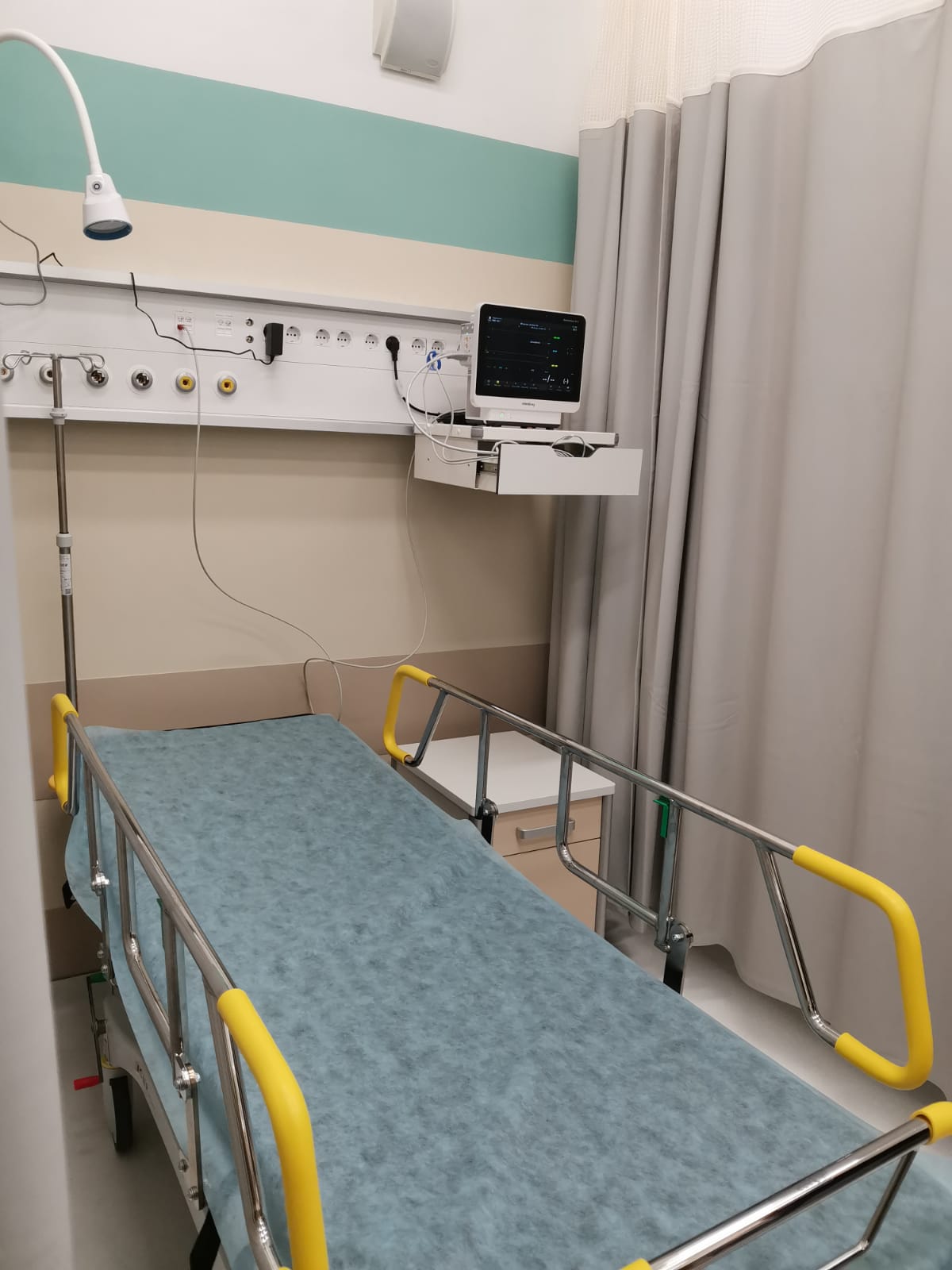 Первая койка пациента в учреждении Первая койка пациента в учреждении